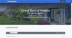 Desktop Screenshot of mygreatrental.com