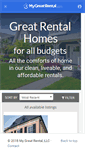 Mobile Screenshot of mygreatrental.com